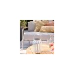 Lanterne solaire d'extérieur chapati à led intégrée métal blanc ip44 0, 02w Lanterne solaire d'extérieur chapati à led intégrée métal blanc ip44 0, 02w