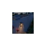 Lanterne solaire led connecte smart mtal noir rgbw 250lm