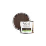 Lasure bois extrieur noyer satin 8 ans goodhome 125ml