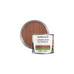 Lasure bois extrieur teck satin 8 ans goodhome 125ml