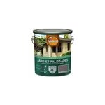 Lasure bois ext�rieur abris et palissades gris anthracite mat xyladecor 5 l