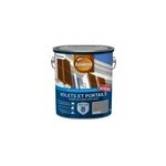 Lasure bois ext�rieur volets et portails glyc�ro gris satin xyladecor 5 l