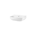 Lavabo en cramique, blanc, l. 55 cm teesta goodhome