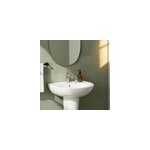 Lavabo urmia en c�ramique coloris blanc l. 56, 5 x p. 45, 5 x h. 21 cm