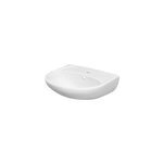 Lavabo urmia en cramique coloris blanc l. 56, 5 x p. 45, 5 x h. 21 cm