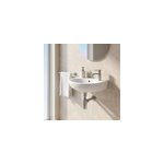 Lave - mains c�ramique blanc goodhome bori 35 cm