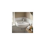 Lave - mains c�ramique blanc goodhome vedi
