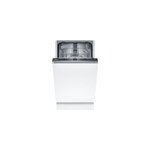 Lave - vaisselle encastrable 10 couverts bosch spv2hkx42f l. 44. 8 cm blanc