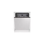 Lave - vaisselle encastrable 15 couverts beko bdin36535 l. 59. 8 cm blanc