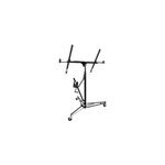 Lve - plaque fartools treuil  cliquet - hauteur rglagle 120  335cm - charge max 45kg