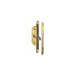 Loquet pour fentre avec gche en acier zingu et bichromat l. 14m x h. 100 x p. 18mm / axe 10 mm