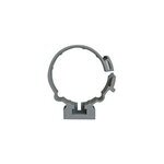 Collier de fixation monobloc vendu par 10 en pvc pour �vacuation fitt scoll04010p �. 40 mm