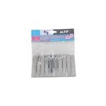 Lot de 10 pinces à linge msv en inox Lot de 10 pinces à linge msv en inox