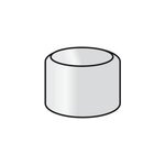 Aimant pour p�le - m�le vendu par 10 le crochet x ploni nickel�