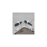 Lot 100 cales croisillons niveleurs carrelage diall 12mm