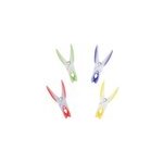 Lot de 12 pinces  linge bi - matire msv multicolore