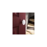 Lot 2 boutons de porte ovale porcelaine et zinc goodhome blanc l. 4. 2cm x h. 6. 5cm Lot 2 boutons de porte ovale porcelaine et zinc goodhome blanc l. 4. 2cm x h. 6. 5cm