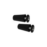 But�e d'arr�t vendue par 2 pour volet roulant acbat noir ral 9005