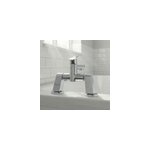 Lot 2 colonnettes carr� goodhome m�le - m�le g2 en laiton