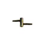 Lot de 2 fiches  visser bichromat 9 x 26 mm
