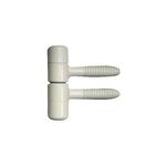 Lot de 2 fiches  visser blanc 11 x 40 mm