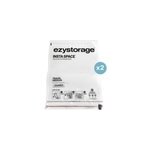 Lot de 2 housses de rangement sous vide taille de voyage m ezy storage instaspace