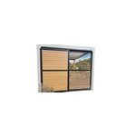 Panneau coulissant pour pergola green outside 3m bois vendu par 2