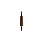 Lot de 2 paumelles universelles à vase acier 40 mm Lot de 2 paumelles universelles à vase acier 40 mm