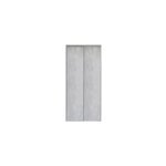 Porte de placard coulissante vendue par 2 d�cor b�ton gris clair 120 x 250 cm