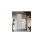 Lot de 2 portes de placard coulissantes prt  peindre h. 250 x l. 120 cm