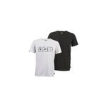 T - shirt vendu par 2 gris et blanc jcb workwear l