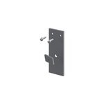 Lot de 2 supports de fixation droit pour joue de rail gris caraway innovo goodhome