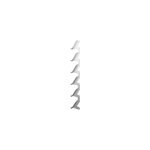 Lot de 2 supports en mtal lemhi pour pose persienne