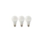 Lot 3 ampoules led a60 e27 806lm 7. 3w = 60w �6cm diall blanc neutre