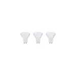 Lot 3 ampoules led spot rflecteur gu10 345lm 4. 8w = 50w 5cm diall blanc neutre