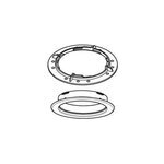 Lot de 3 bagues de spot grosfillex grosfillex