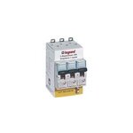Lot de 3 disjoncteurs dnx3 unipolaire + neutre 10a legrand
