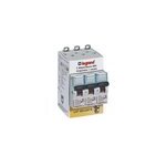 Lot de 3 disjoncteurs dnx3 unipolaire + neutre 20a legrand