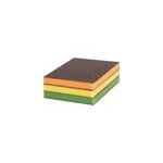 Lot de 3 ponges abrasives bosch rectangulaires expert