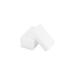 Lot de 3 éponges magiques blanc l. 11 x l. 6, 5 x ep. 2, 5cm Lot de 3 éponges magiques blanc l. 11 x l. 6, 5 x ep. 2, 5cm