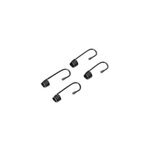Lot de 4 crochets de rechange pour sandow  8 mm acier