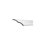 Lot de 4 lames pvc l. 1, 80 m protecta