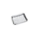 Lot de 5 barquettes en aluminium plat l. 21, 8 x l. 15, 9cm