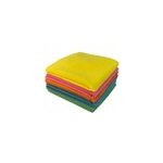 Lot 5 chiffons de nettoyage microfibre goodhome multicouleur l. 40 x l. 38cm Lot 5 chiffons de nettoyage microfibre goodhome multicouleur l. 40 x l. 38cm