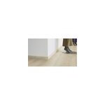 Lot de 5 plinthes ultimate coloris bois blanc 195x6cm