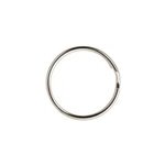 Lot de 6 anneaux brisés ø18 mm diall Lot de 6 anneaux brisés ø18 mm diall