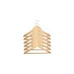 Lot de 6 cintres en bois pour enfants tambo