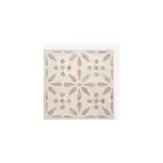 Lot de 6 dalles adh�sive murales wall tiles dc fix carreaux de ciment fleurs vintage l. 30, 5 x l. 30, ...