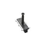 Lot de 90 clips de fixation invisibles dmontables pour lames de terrasses hudson