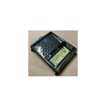Lot bac  peinture + 3 liners noir savy